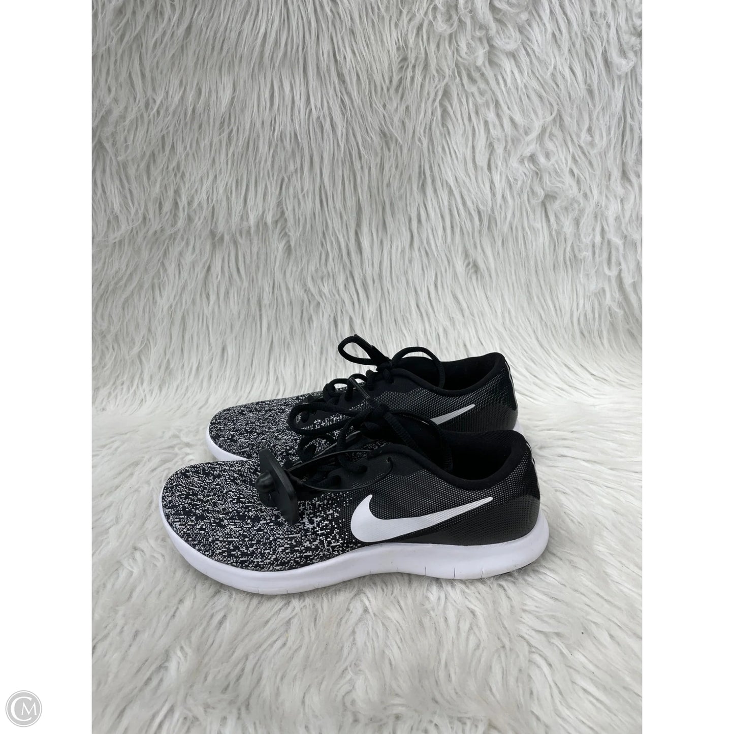 Shoes Athletic By Nike In Black & White, Size: 8