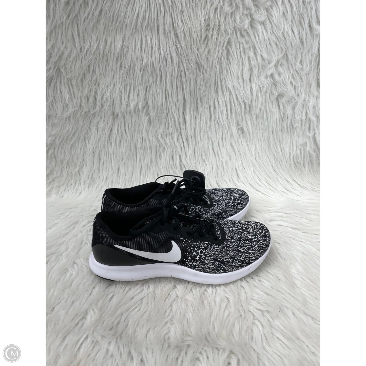 Shoes Athletic By Nike In Black & White, Size: 8
