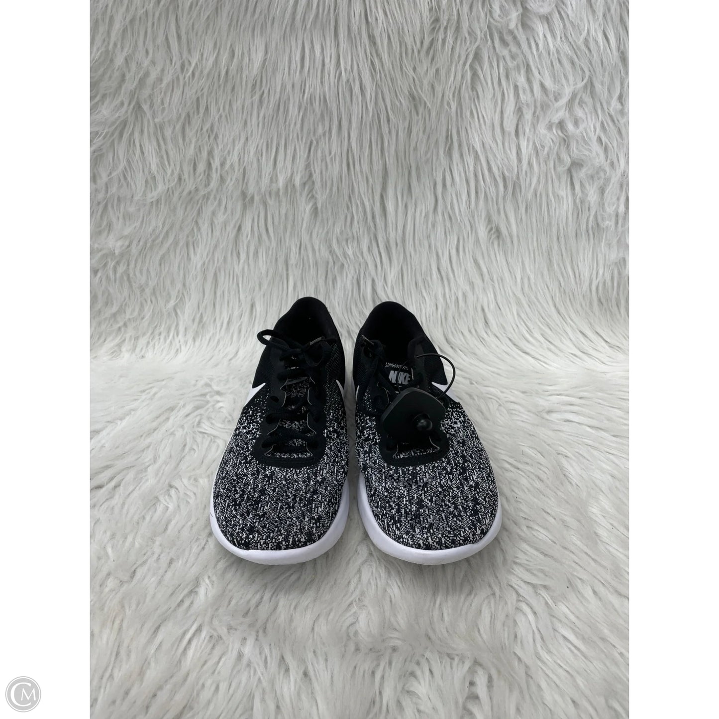 Shoes Athletic By Nike In Black & White, Size: 8