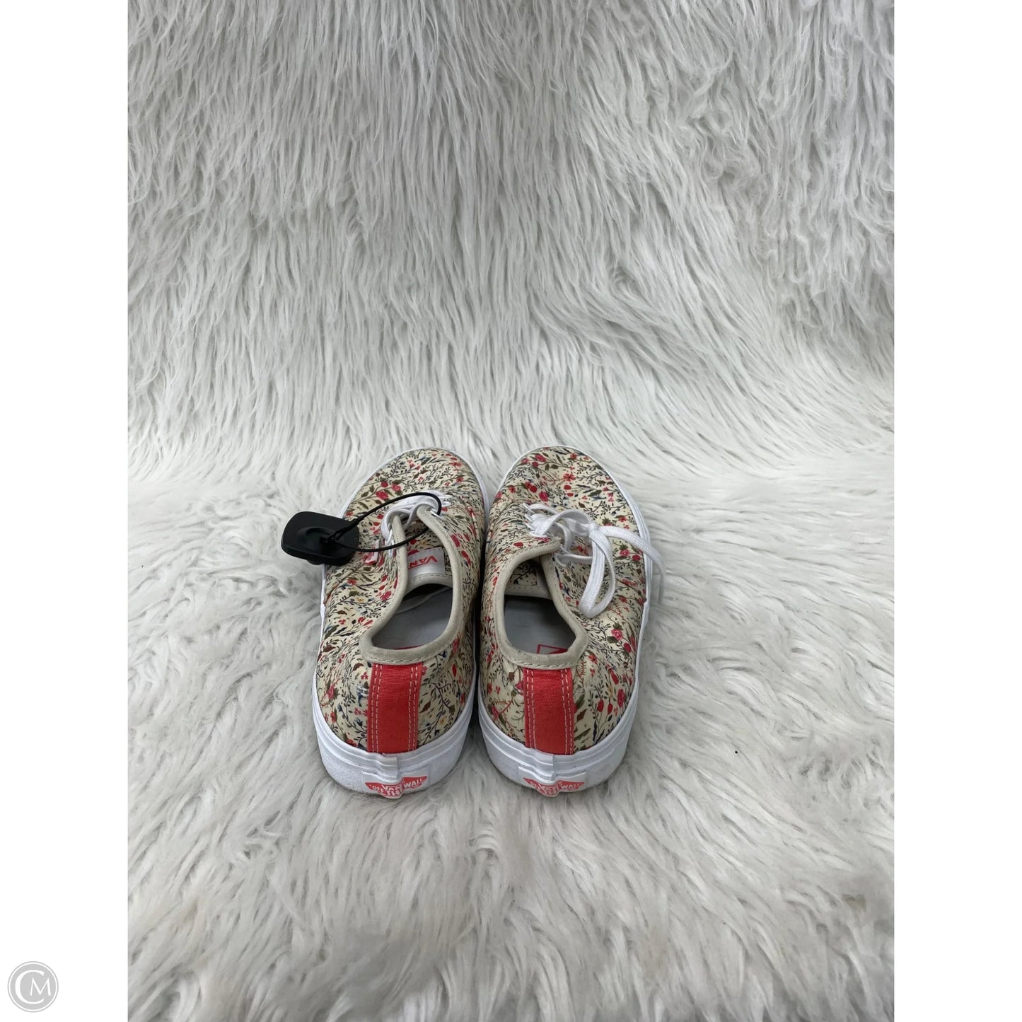 Shoes Sneakers By Vans In Floral Print, Size: 8.5