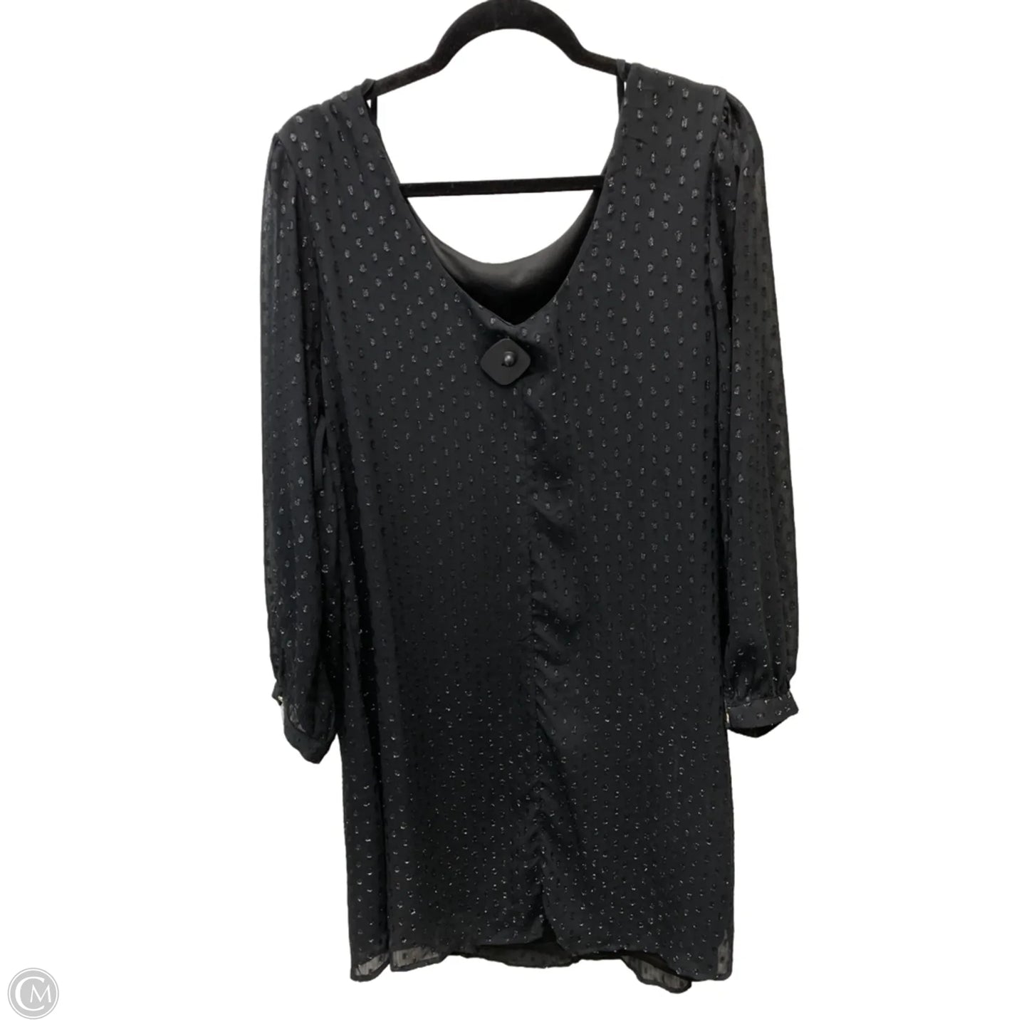 Dress Casual Short By Ava & Viv In Black, Size: 1x