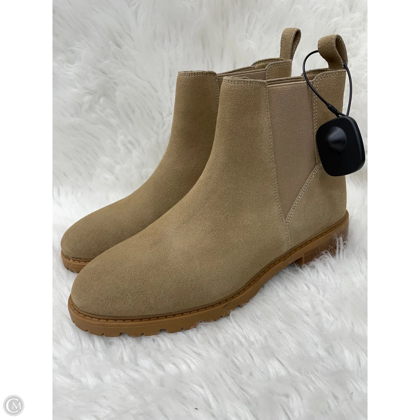 Boots Ankle Flats By Steve Madden In Tan, Size: 9