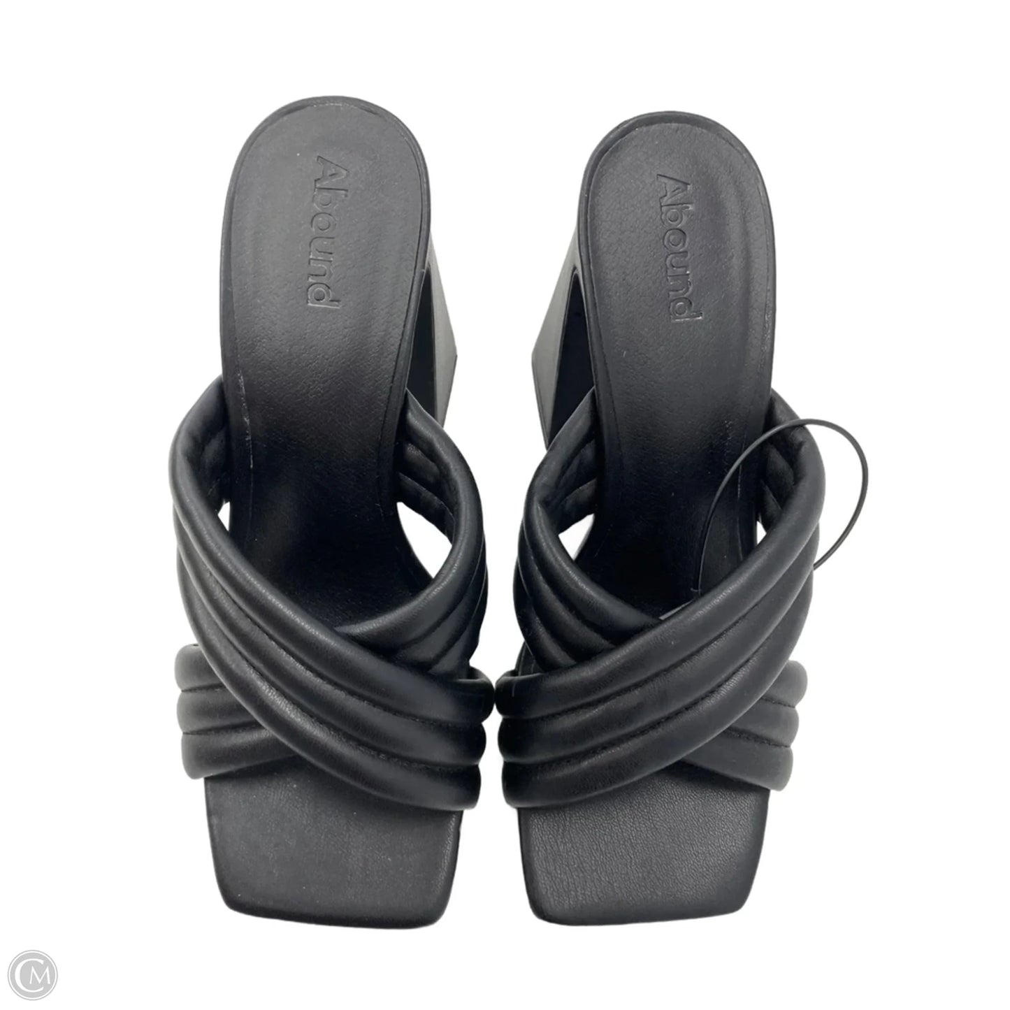 Sandals Heels Block By Abound In Black, Size: 7
