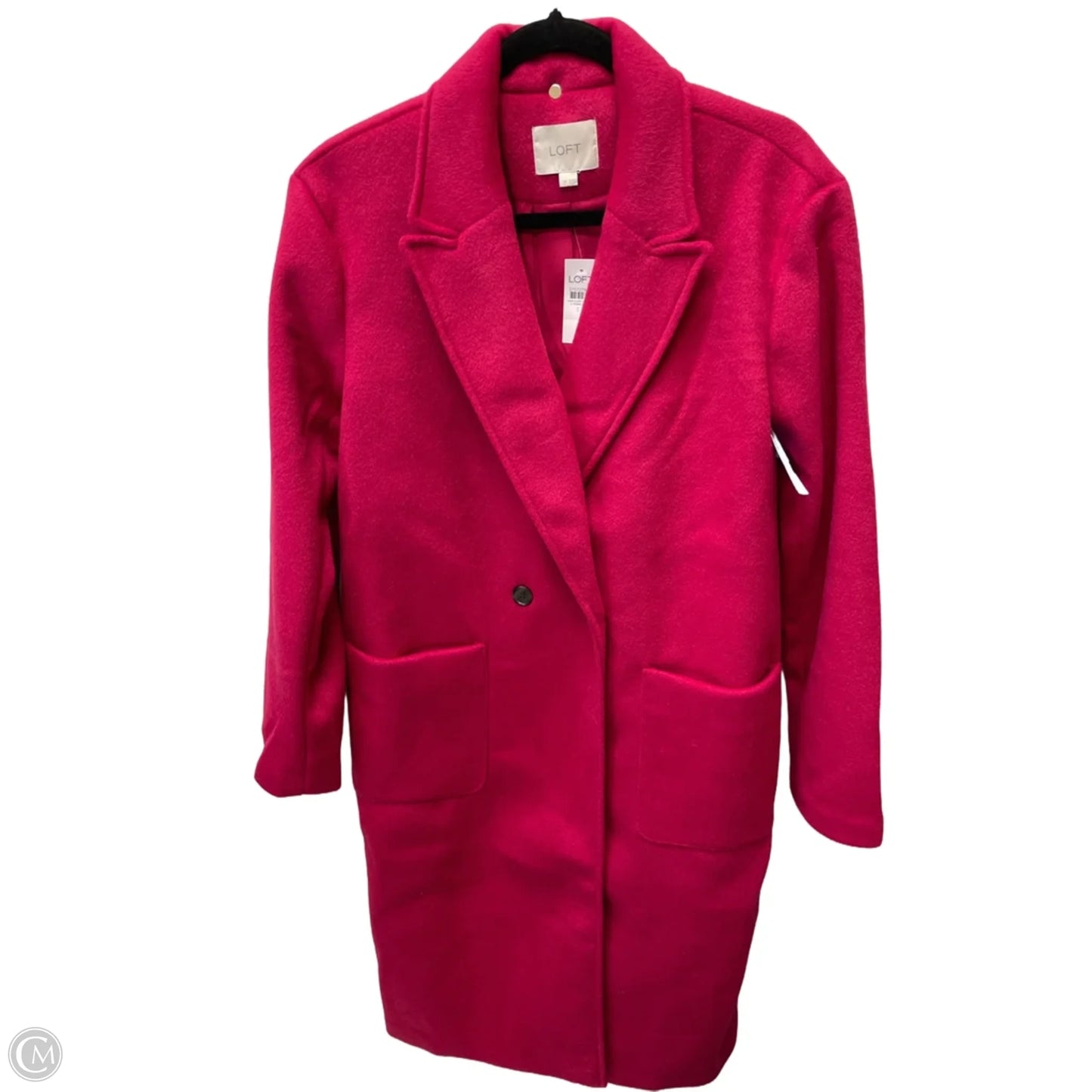 Coat Other By Loft In Pink, Size: S