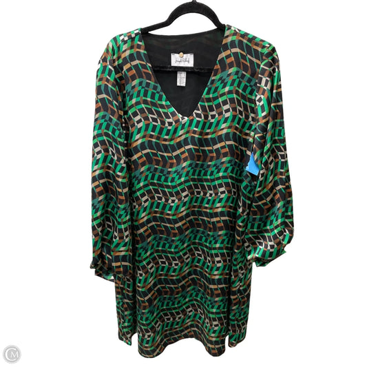 Dress Casual Short By Joseph Ribkoff In Geometric Pattern, Size: Xl