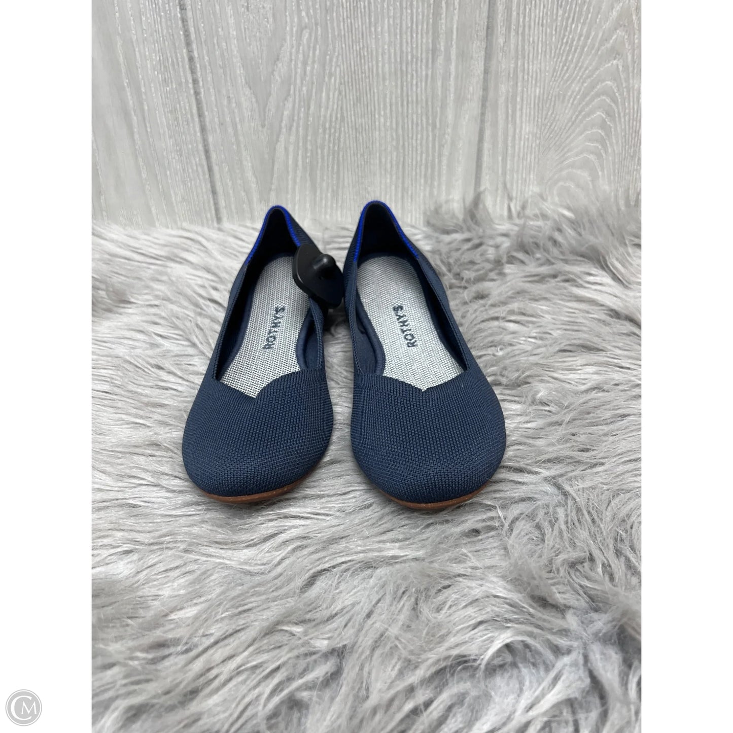 Shoes Flats By Rothys In Navy, Size: 8
