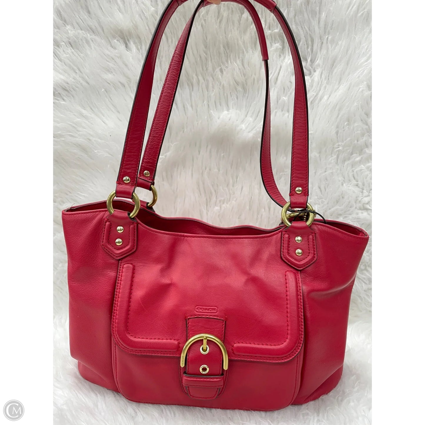 Handbag Designer By Coach, Size: Medium