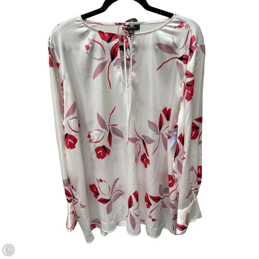 Blouse Long Sleeve By Alfani In Multi-colored, Size: 2x