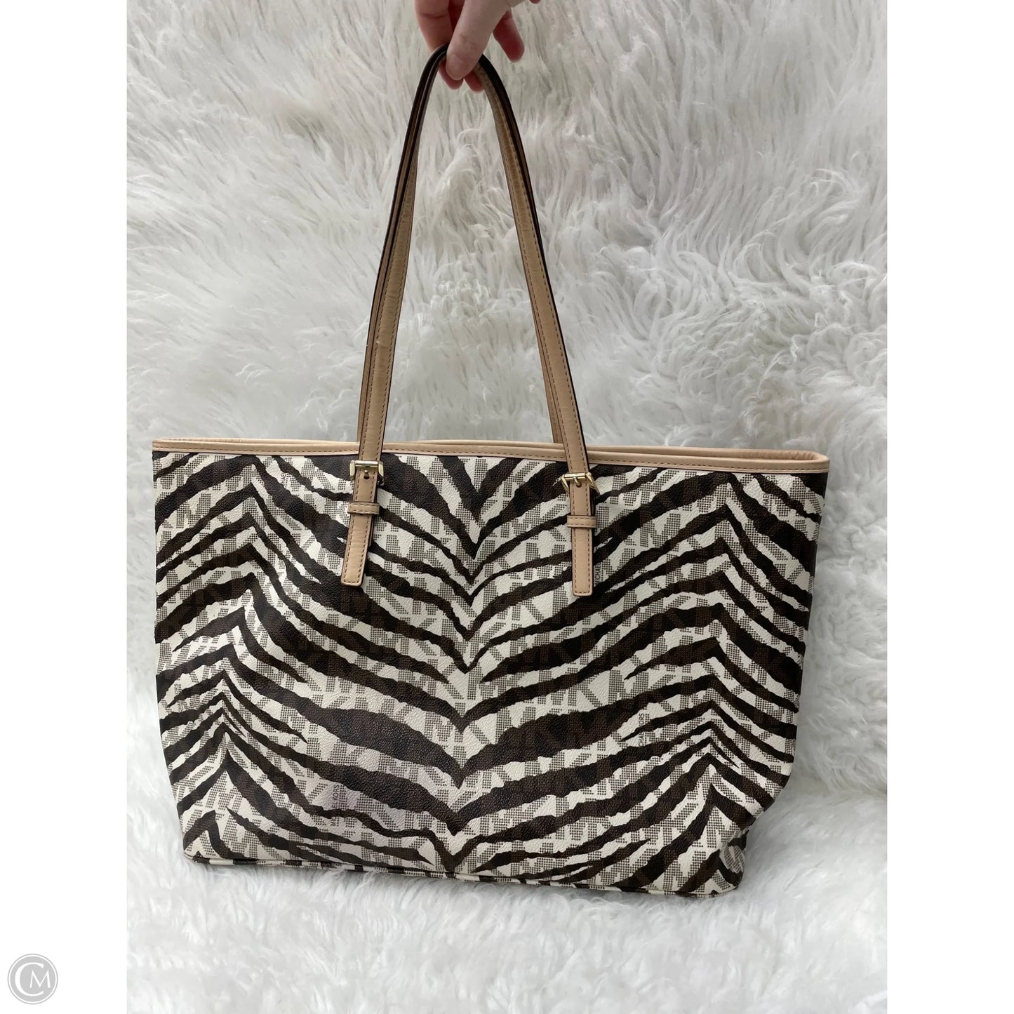 Handbag Designer By Michael Kors, Size: Large