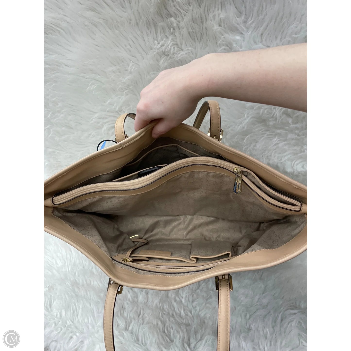 Handbag Designer By Michael Kors, Size: Large