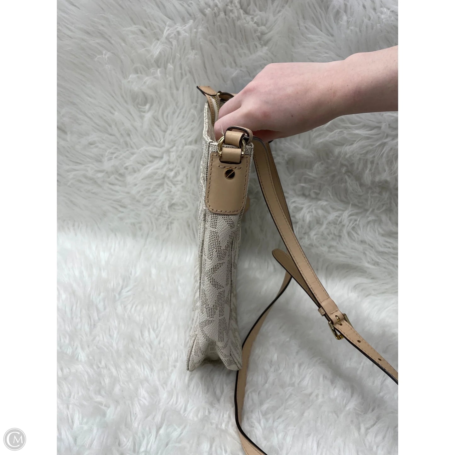 Crossbody Designer By Michael Kors, Size: Medium