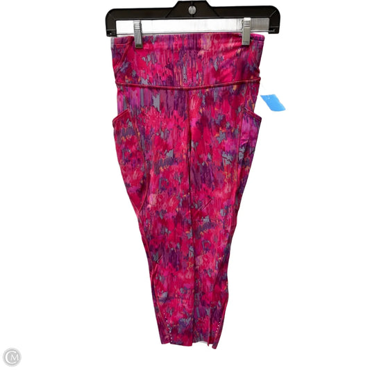 Athletic Leggings By Lululemon In Multi-colored, Size: 6
