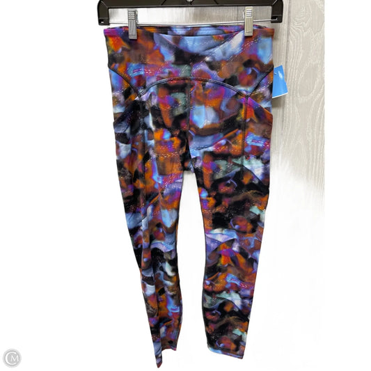 Athletic Leggings By Lululemon In Black & White, Size: 6