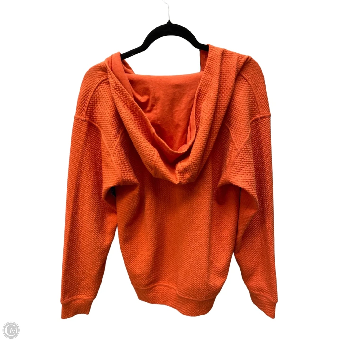 Athletic Jacket By Lululemon In Orange, Size: S