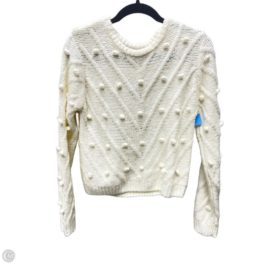 Sweater By Lumiere In Cream, Size: S