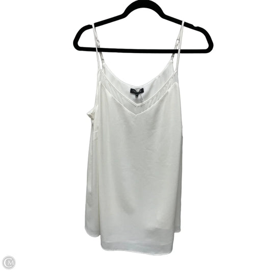 Blouse Sleeveless By 1.state In Cream, Size: 1x