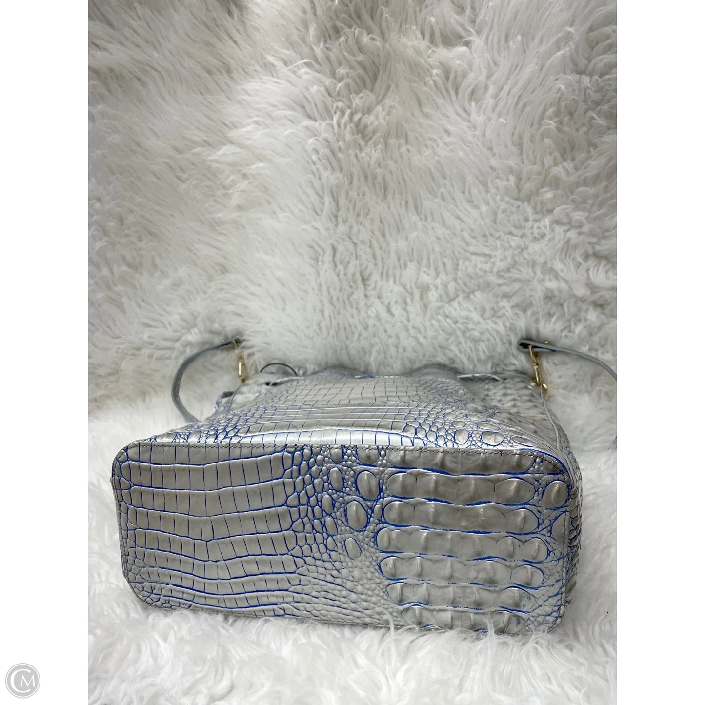 Handbag Designer By Brahmin, Size: Large