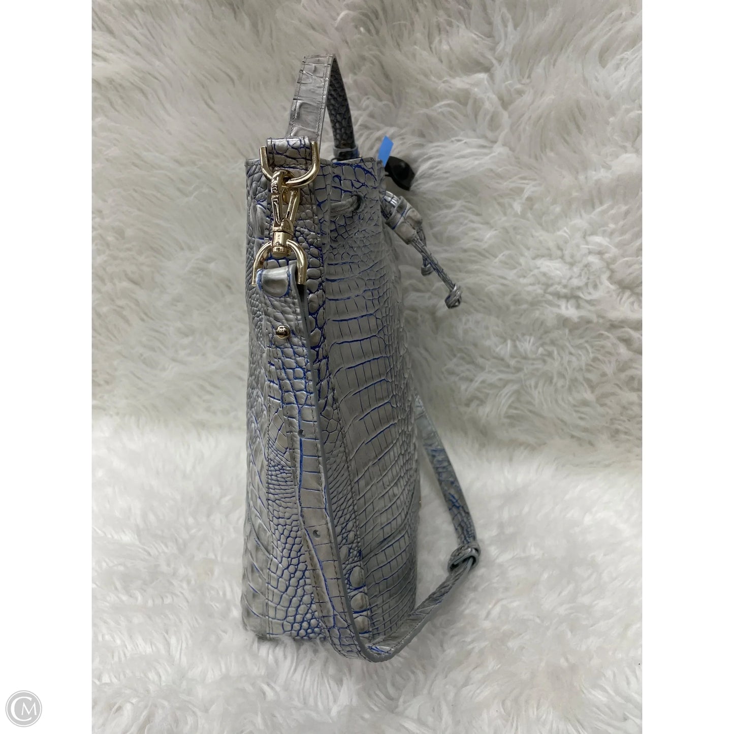 Handbag Designer By Brahmin, Size: Large