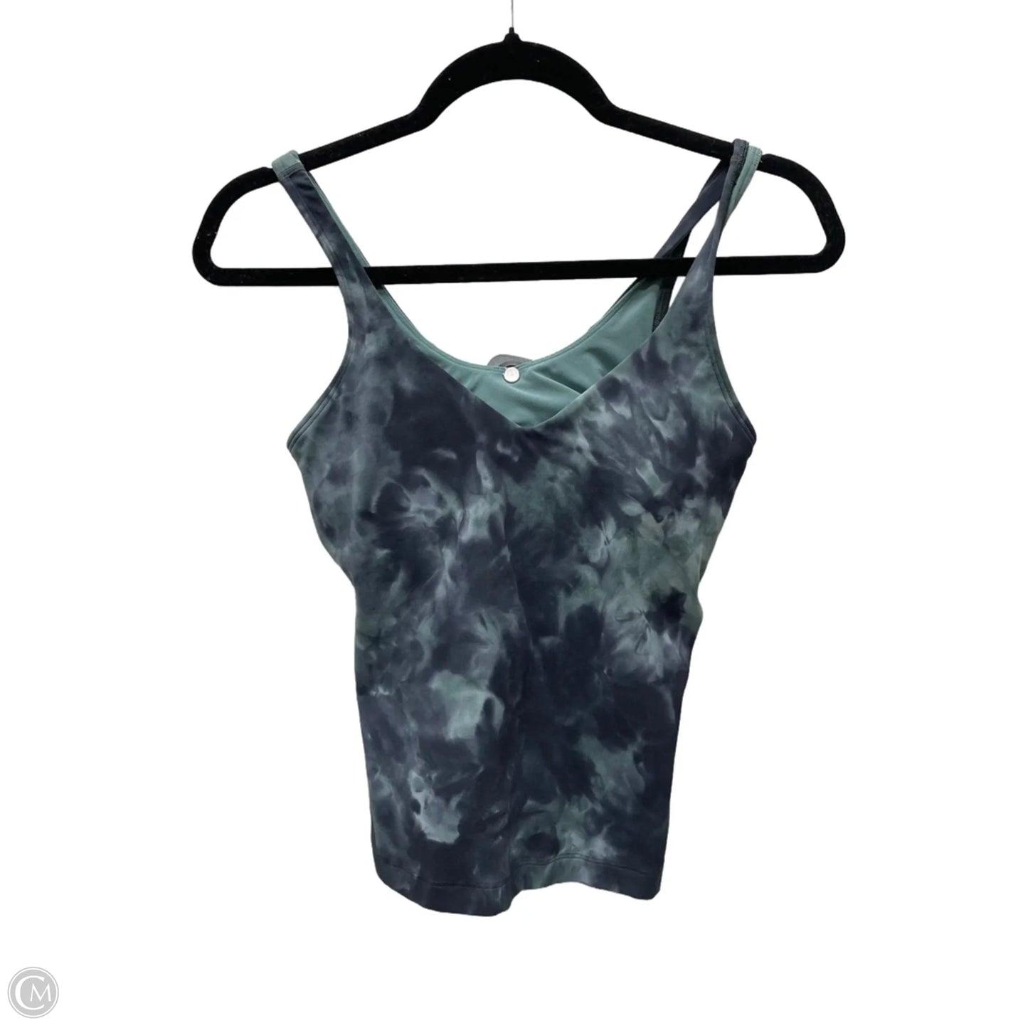 Athletic Bra By Lululemon In Tie Dye Print, Size: S