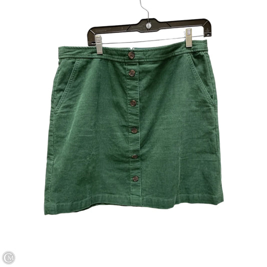 Skirt Mini & Short By J. Crew In Green, Size: 14