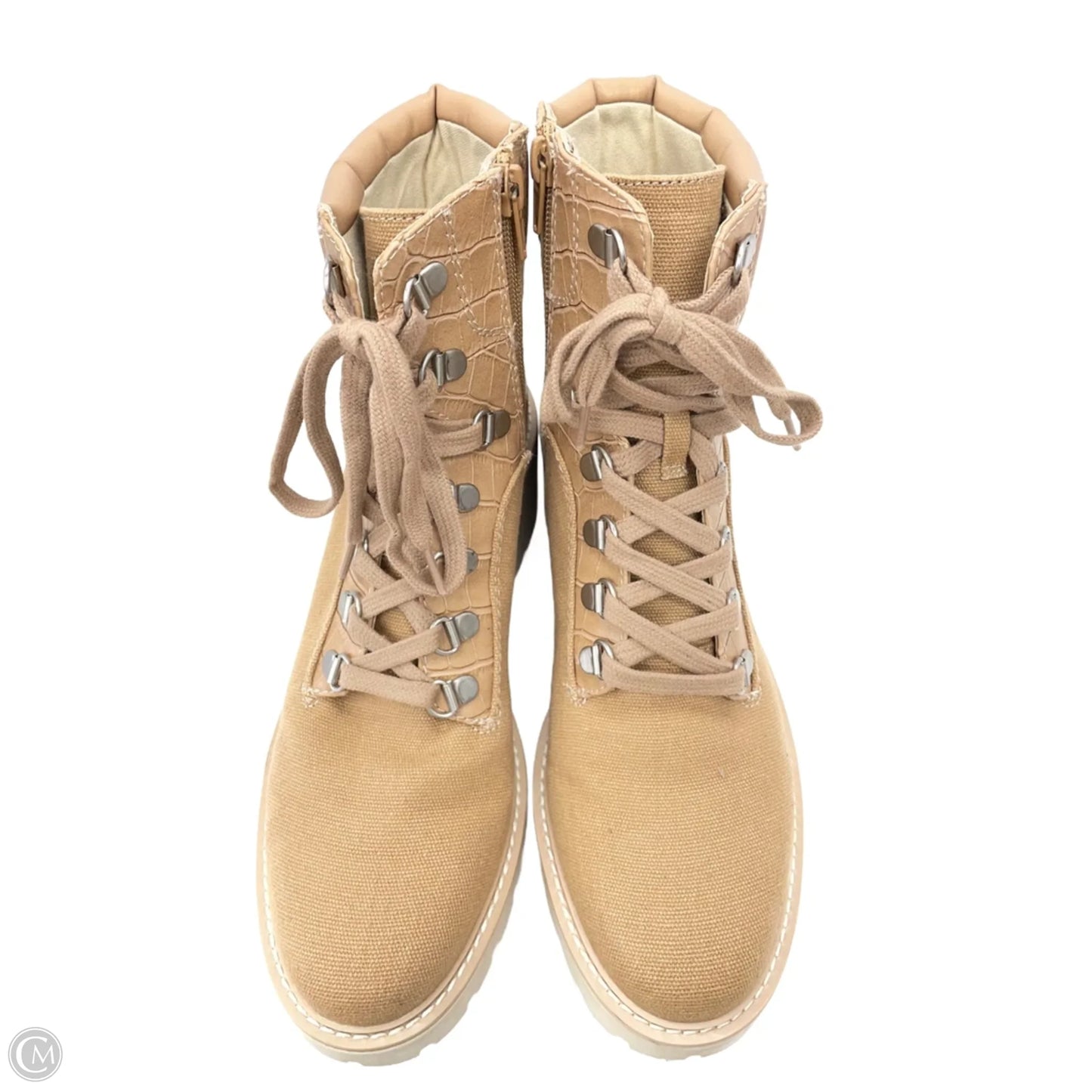 Boots Ankle Heels By Dolce Vita In Tan, Size: 9.5