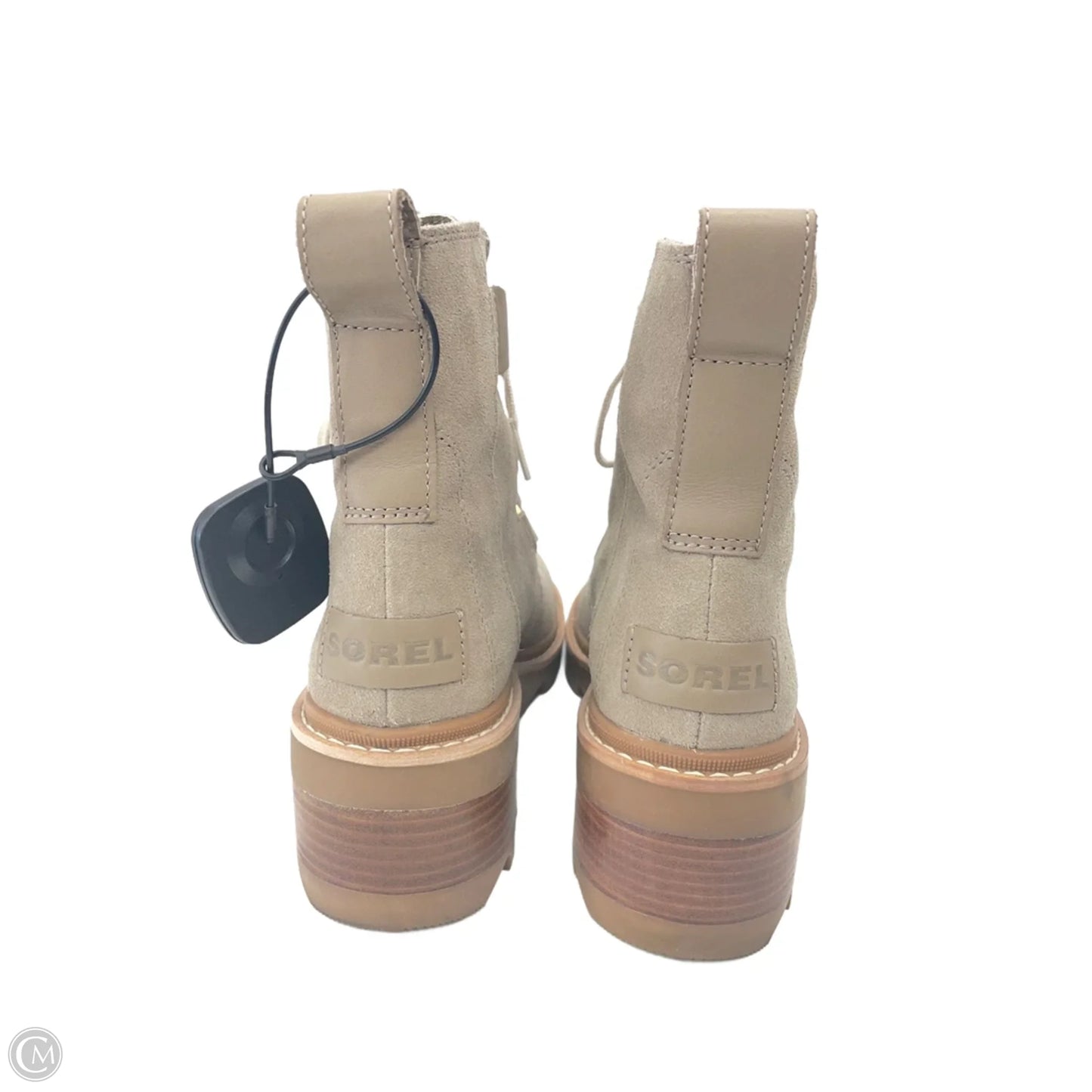 Boots Ankle Heels By Sorel In Tan, Size: 6