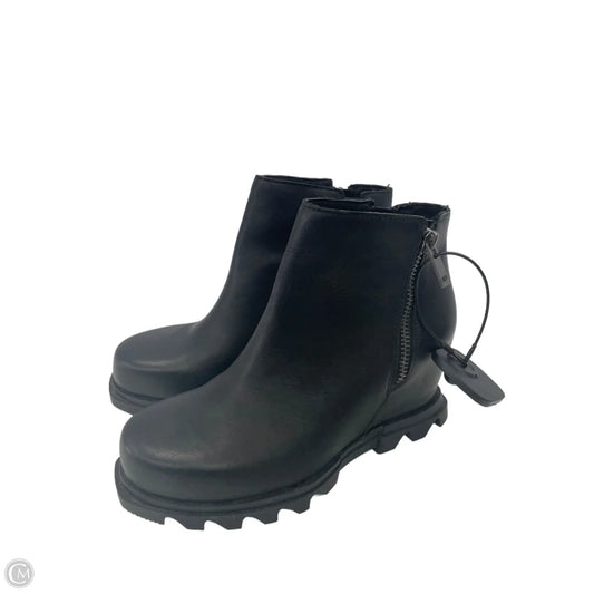 Boots Ankle Heels By Sorel In Black, Size: 6.5