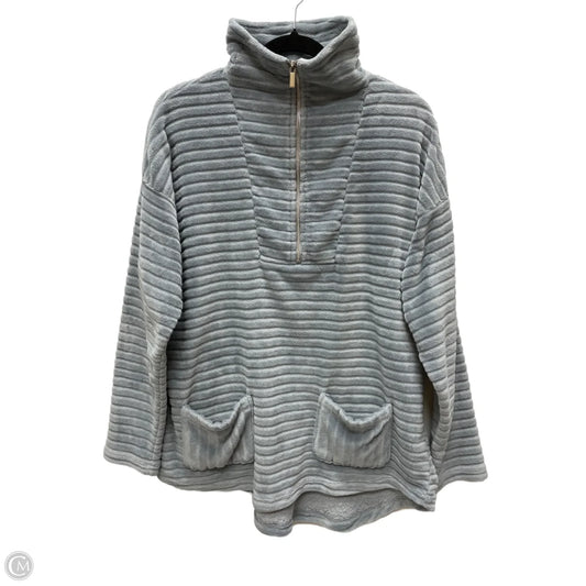Top Long Sleeve By Soft Surroundings In Grey, Size: L