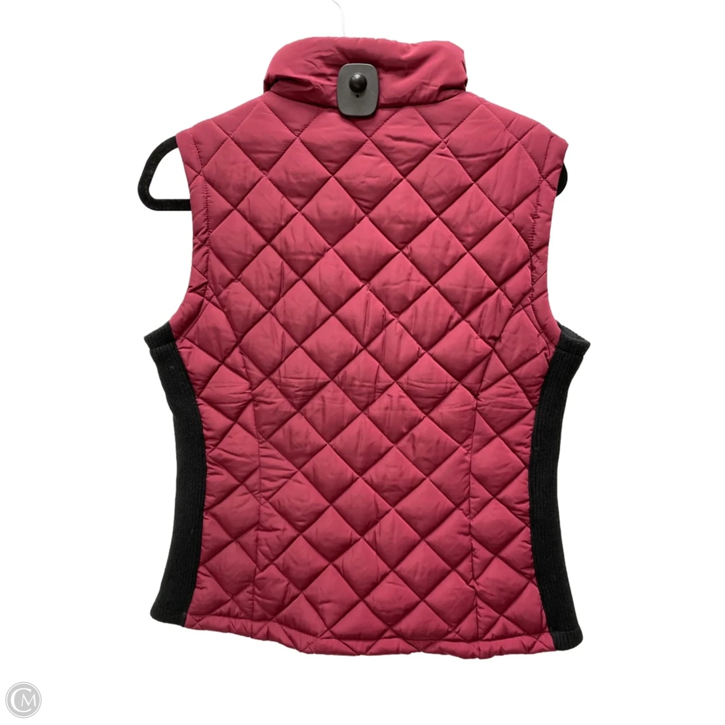 Vest Puffer & Quilted By Andrew Marc In Maroon, Size: S