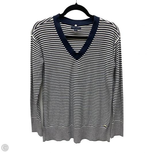 Sweater By Tommy Hilfiger In Striped Pattern, Size: S