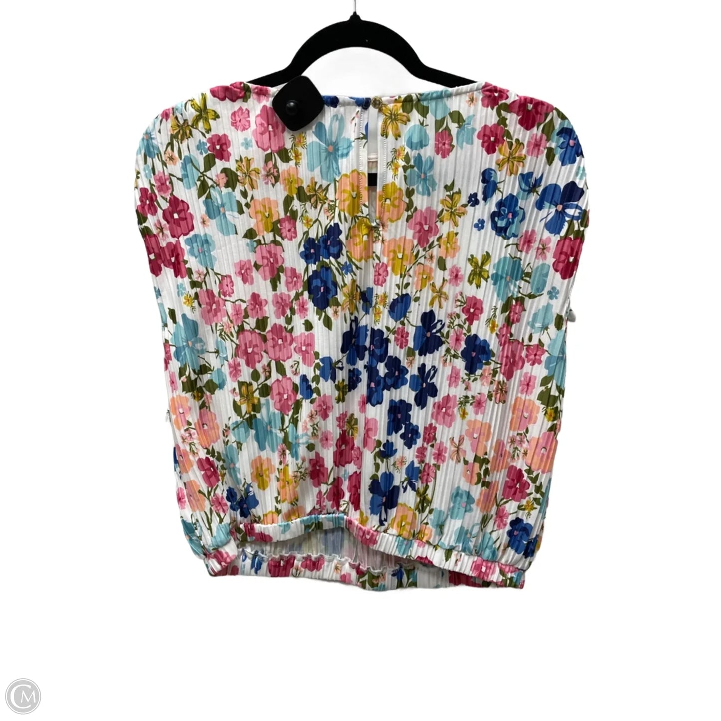 Blouse Sleeveless By Marc New York In Floral Print, Size: S