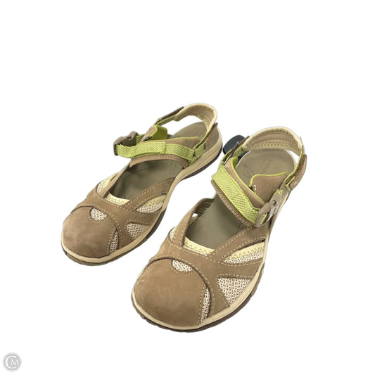 Sandals Sport By Merrell In Brown & Green, Size: 6