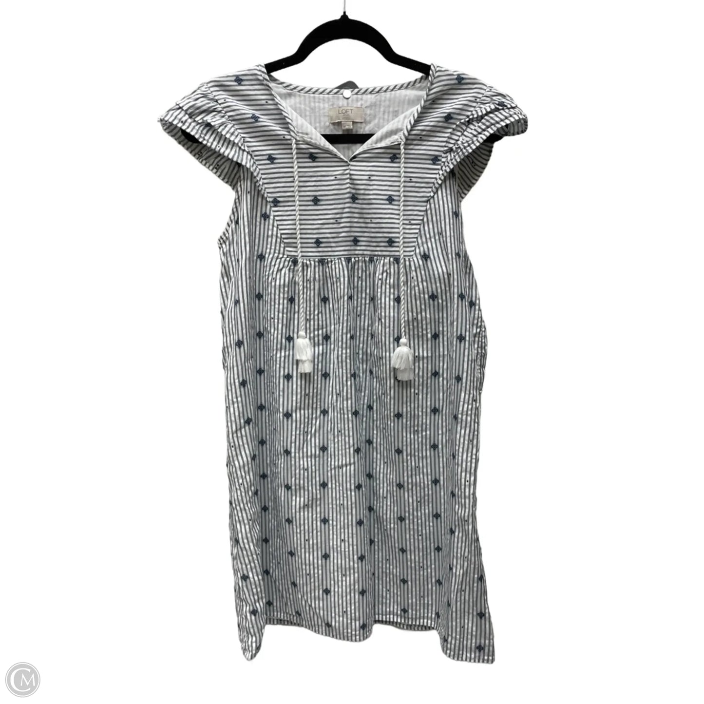 Dress Casual Short By Clothes Mentor In Striped Pattern, Size: S