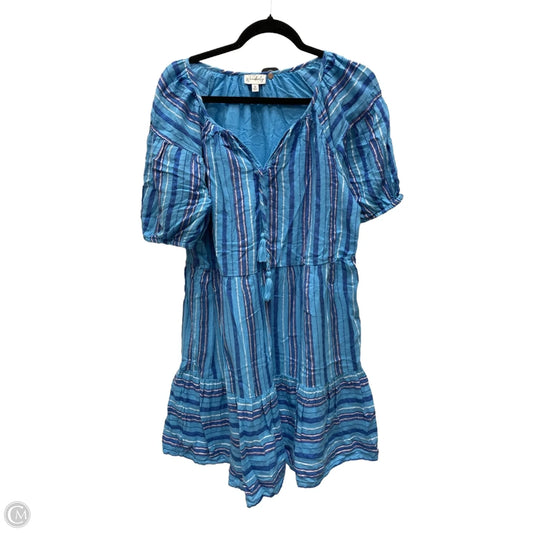 Dress Casual Short By Wonderly In Striped Pattern, Size: M