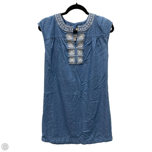 Dress Casual Short By Knox Rose In Blue Denim, Size: Xs