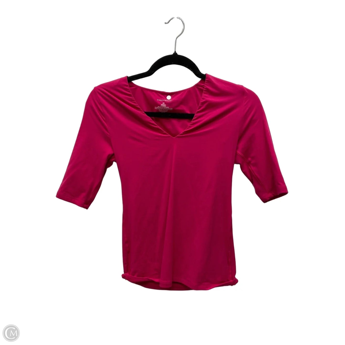 Top Short Sleeve By White House Black Market In Pink, Size: Xs