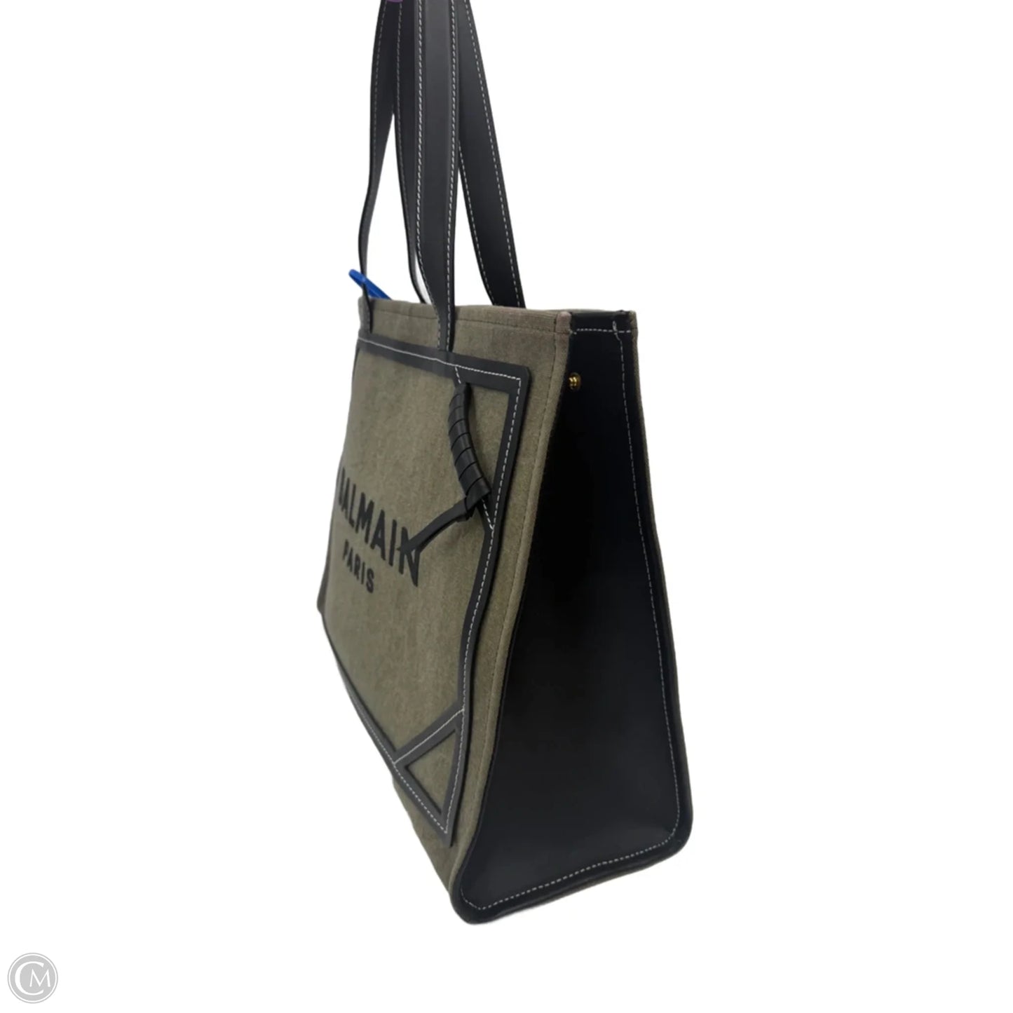 Tote Luxury Designer By Balmain, Size: Large