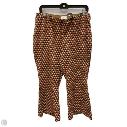 Pants Leggings By Maeve In Geometric Pattern, Size: 18