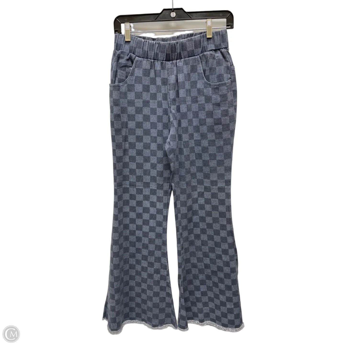 Jeans Flared By Clothes Mentor In Checkered Pattern, Size: 4