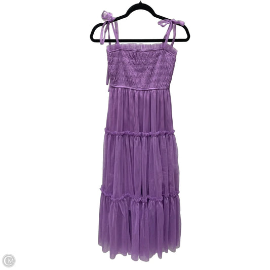 Dress Party Midi By &merci In Purple, Size: S
