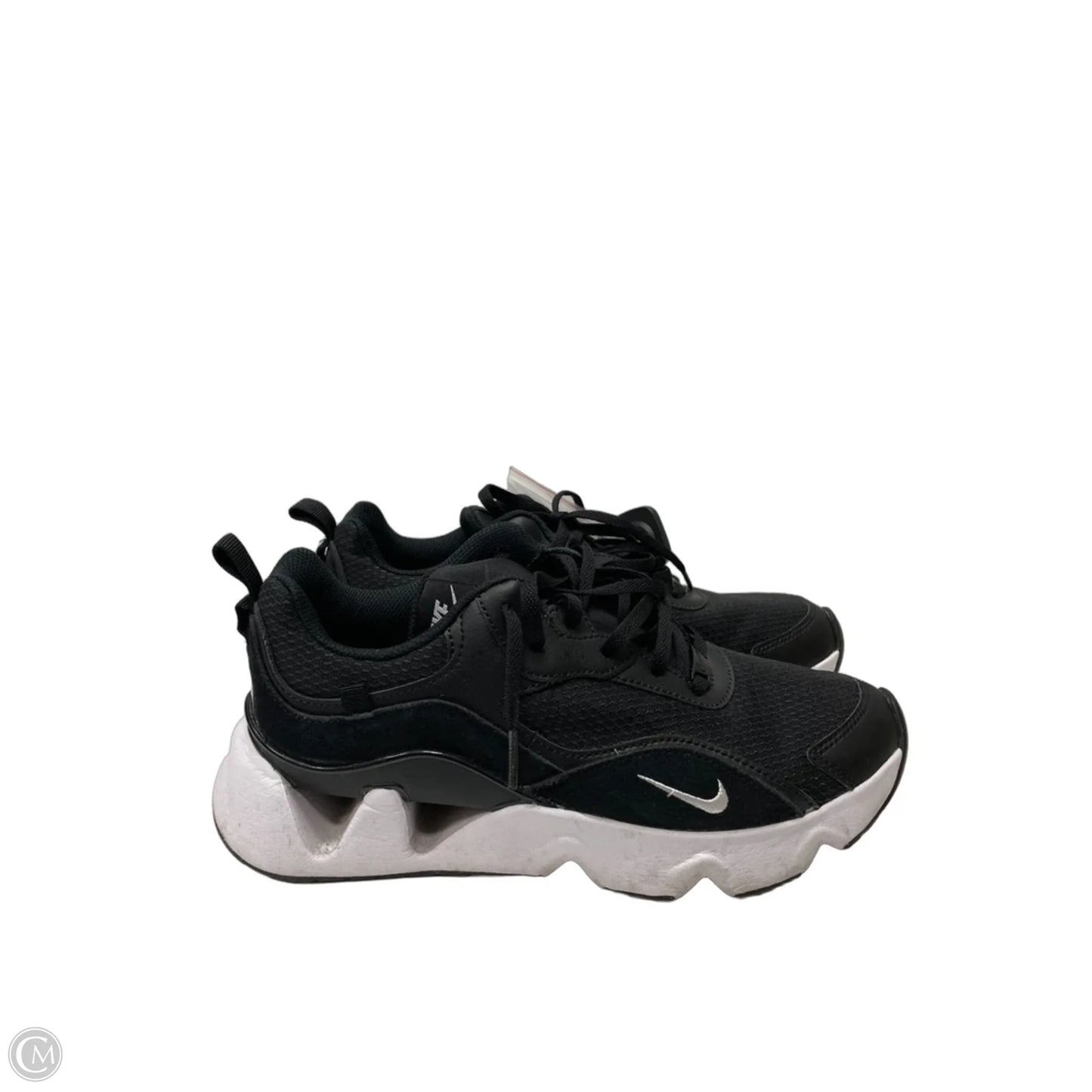 Shoes Athletic By Nike In Black & White, Size: 9
