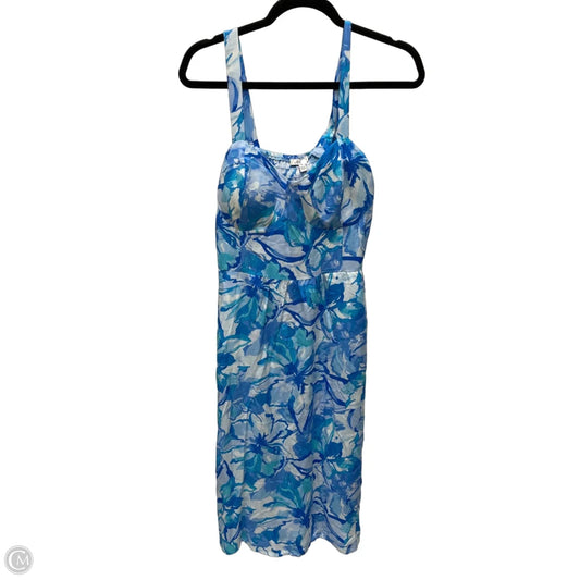 Dress Casual Short By Auw In Floral Print, Size: L