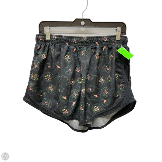 Athletic Shorts By Nike Apparel In Floral Print, Size: Xl