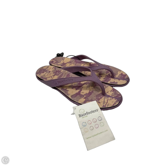 Sandals Flats By Cmc In Camouflage Print, Size: 9