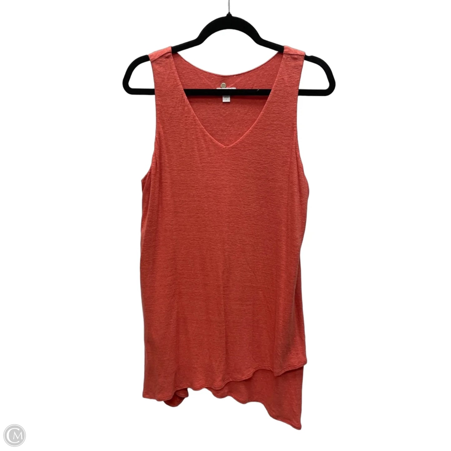 Top Sleeveless By Pure Jill In Coral, Size: L