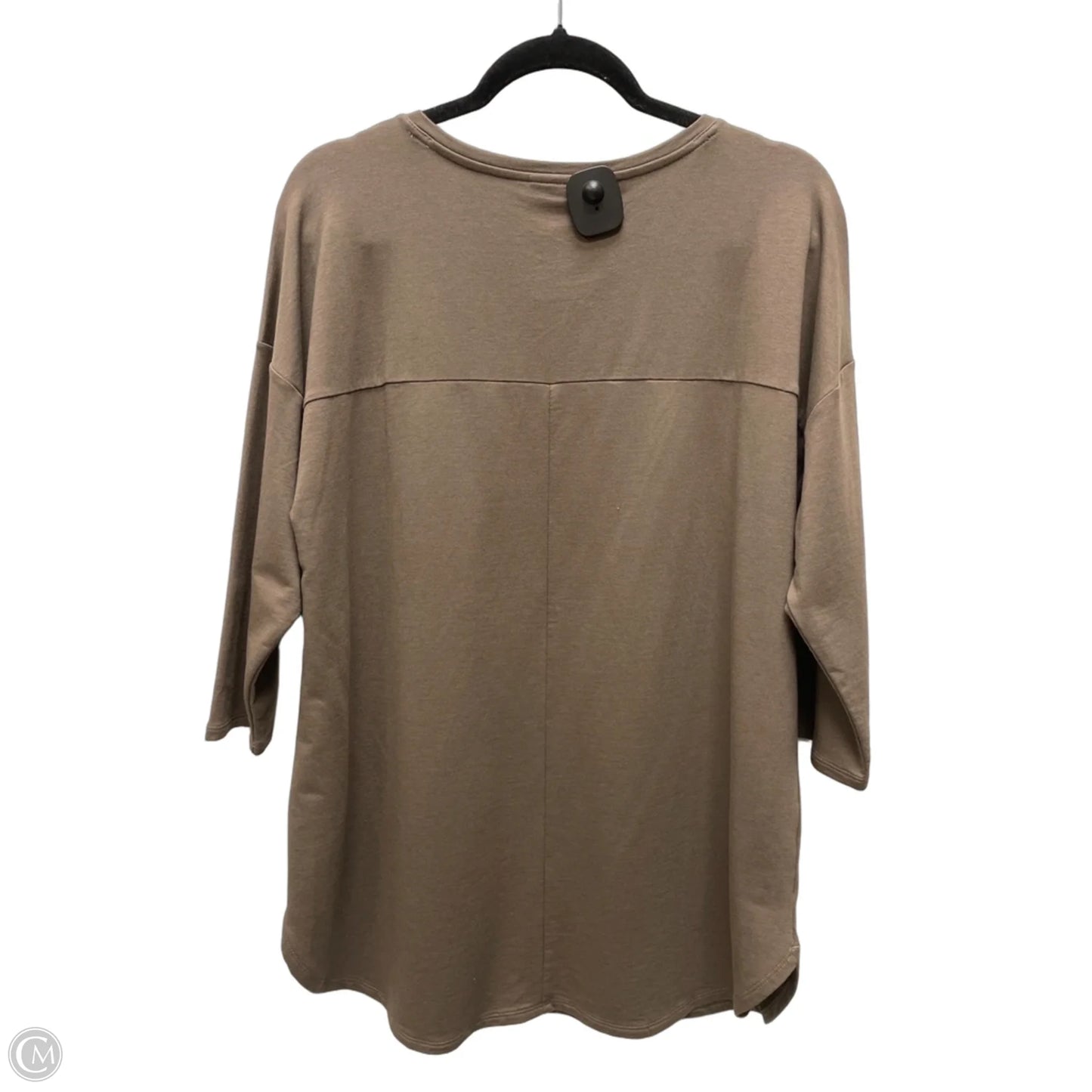 Top Short Sleeve By J. Jill In Brown, Size: M