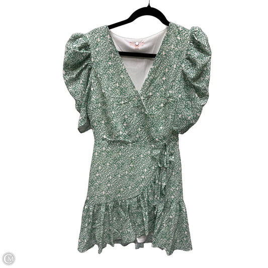 Dress Casual Short By Cmb In Green & White, Size: S