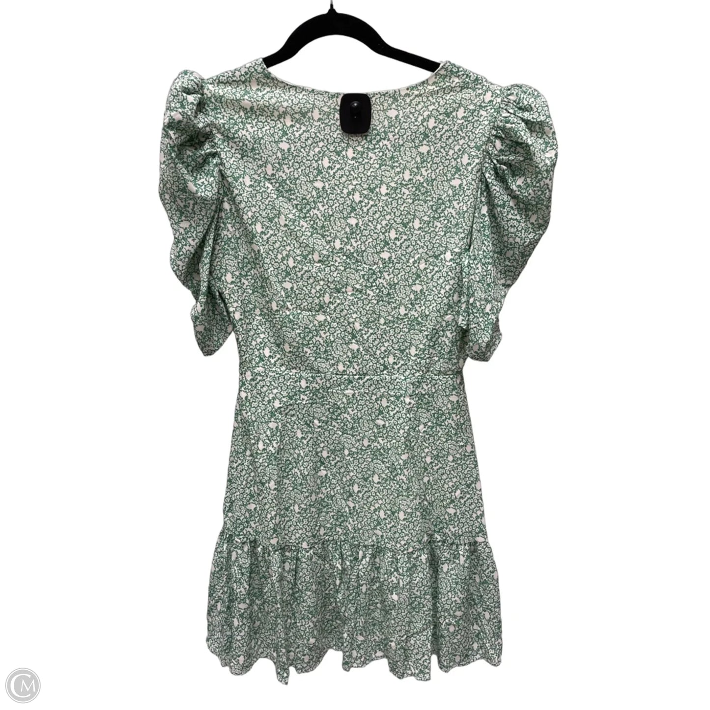 Dress Casual Short By Cmb In Green & White, Size: S