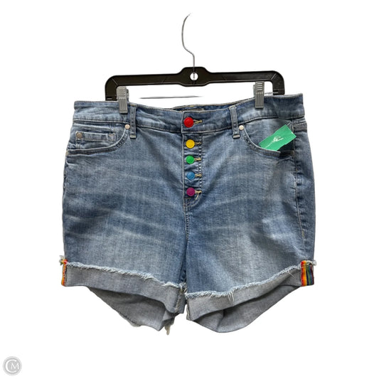 Shorts By Torrid In Blue Denim, Size: 14