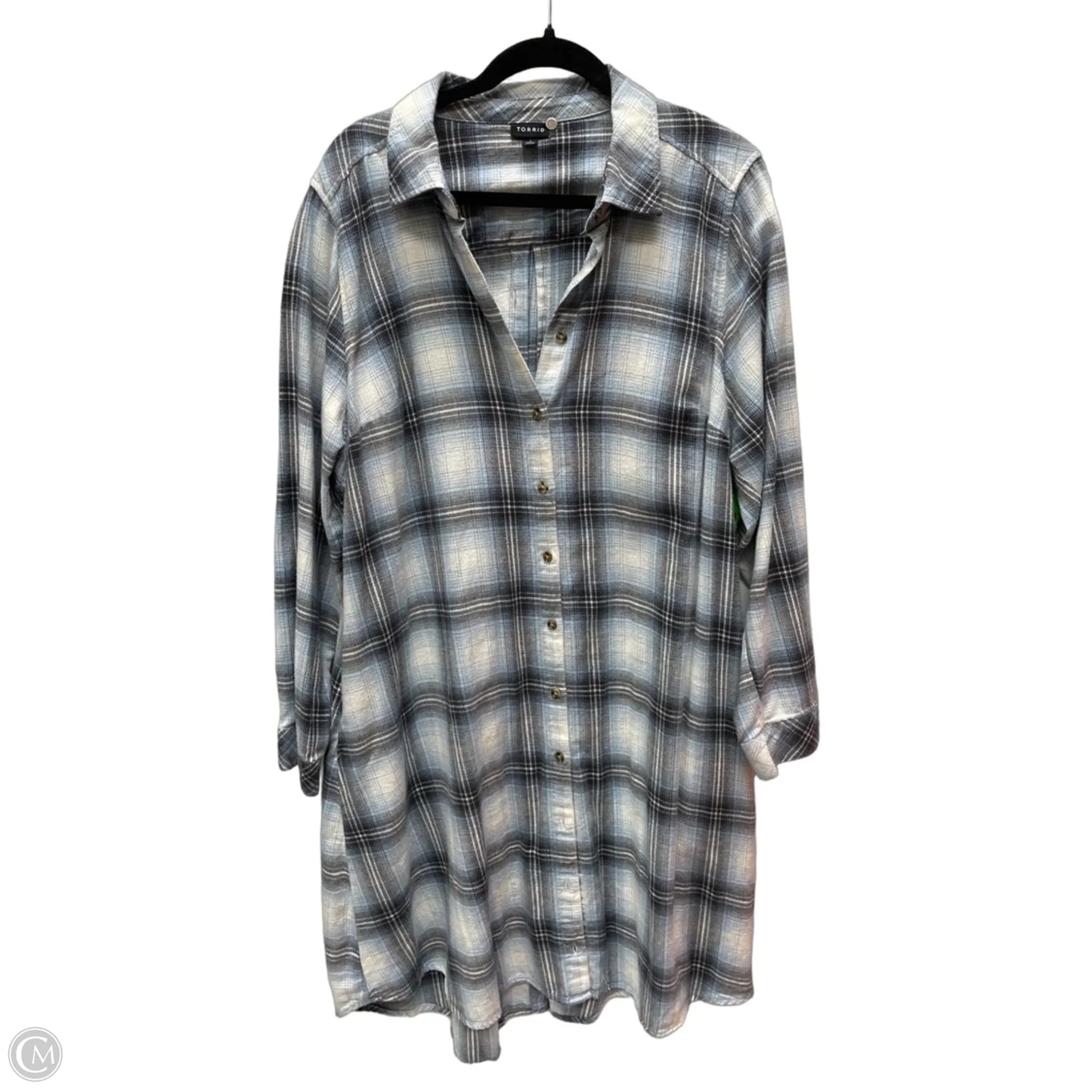 Dress Casual Short By Torrid In Plaid Pattern, Size: Xl